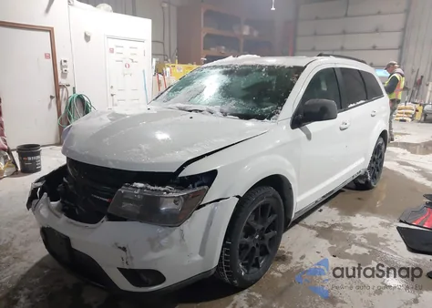 2019 Dodge Journey Se from USA, damaged, VIN 3C4PDCBB4KT738103